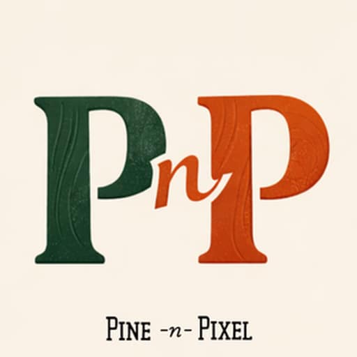 Pine n Pixel logo - Professional web design and SEO services in Grafton, NH.